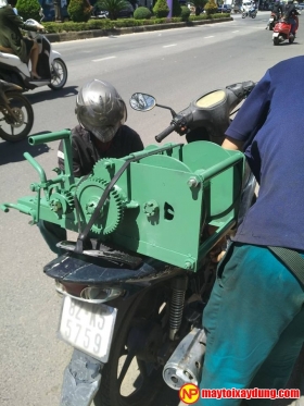 máy tời xe máy , máy tời gỗ