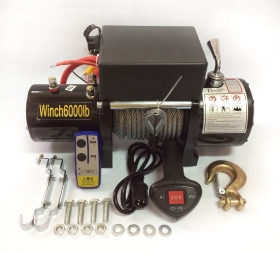 TỜI KÉO XE 6000LBS 12V-24V
